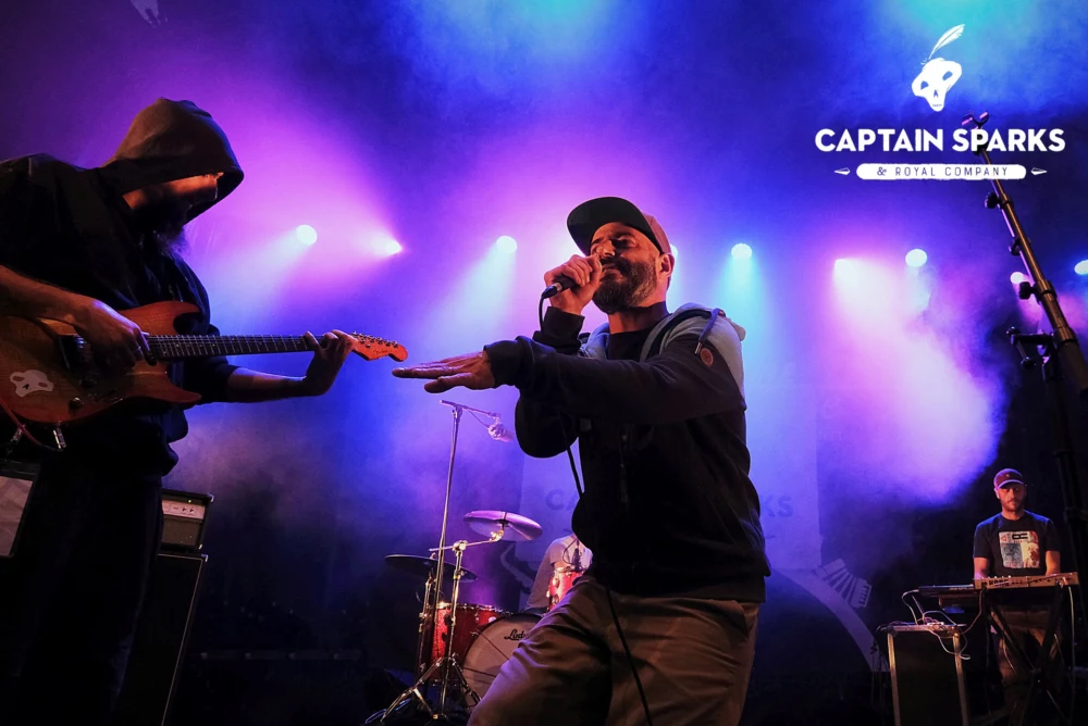 Affiche : Captain Sparks & Royal Company + Monum3nt